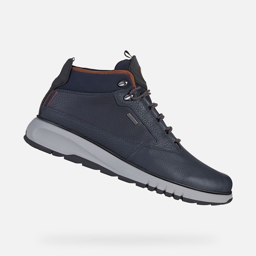 Geox Erkek Bot Lacivert - Aerantis 4X4 Abx - EUA-406589